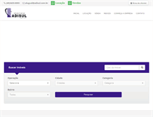 Tablet Screenshot of adisul.com.br